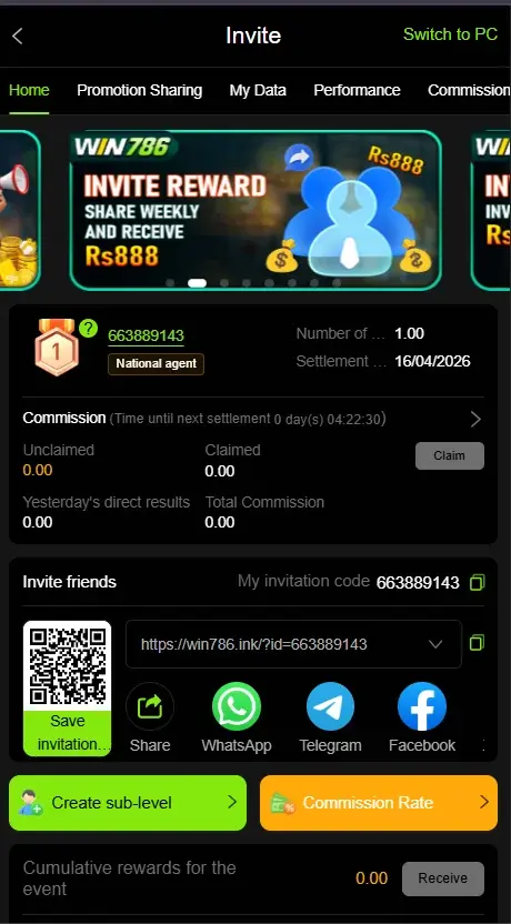 WIN786 Game APP