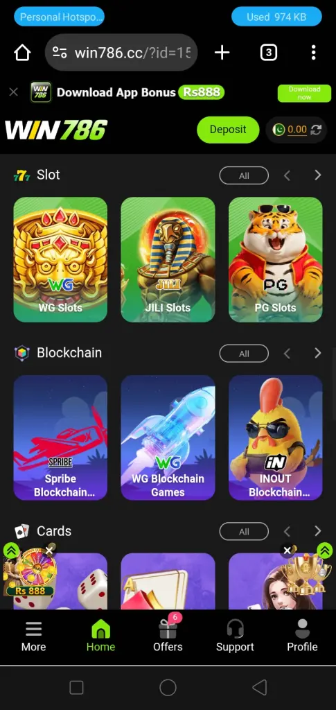 WIN786 Game APP
