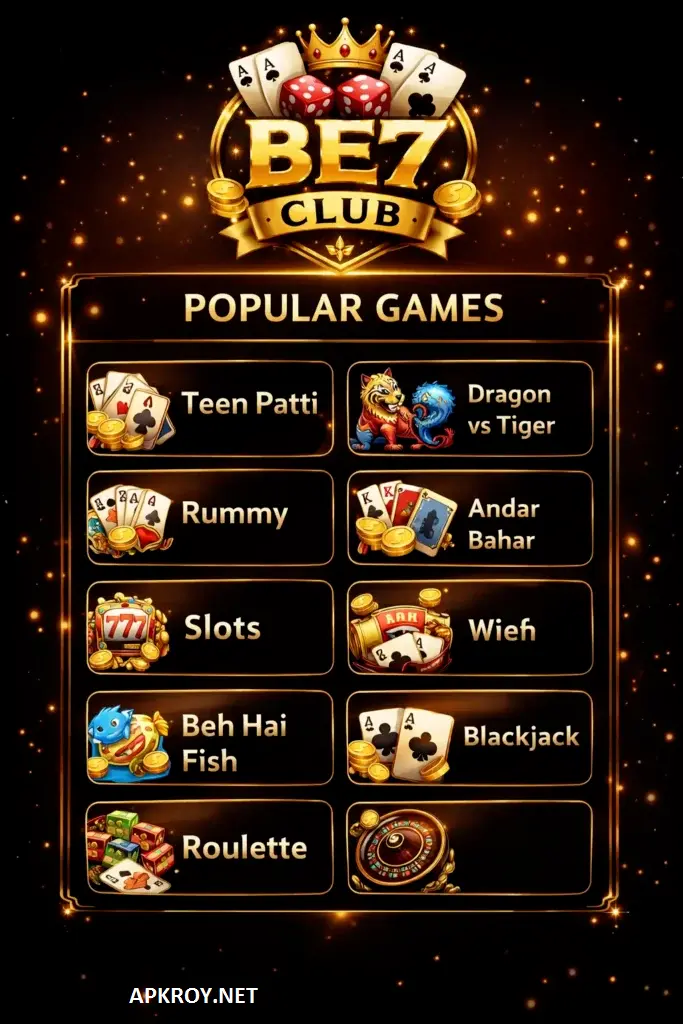 BE7 Club Game