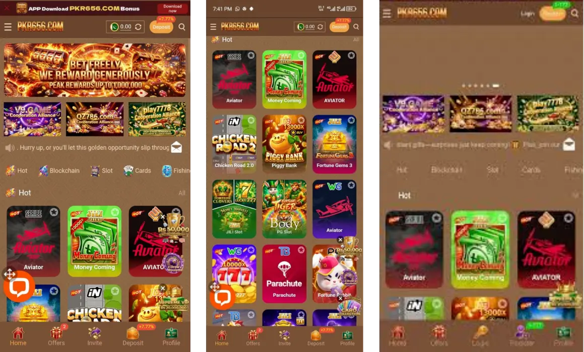 PKR656 Game App