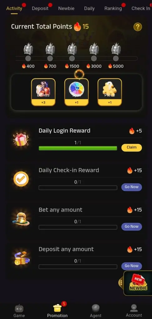 WdPak777 Game App Registration
